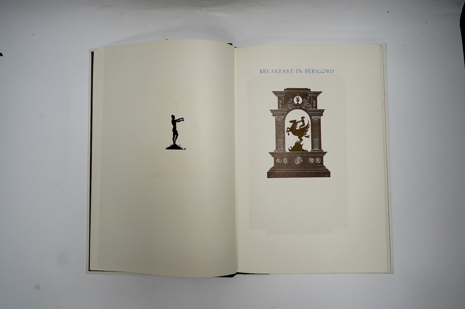 Flint, William Russell – The Lisping Goddess. A Figurehead Fantasy, limited edition, being number 13 of 25 bound by Sangorski & Sutcliffe from an edition of 275 signed by the artist, folio, 2 colour plates, black and whi